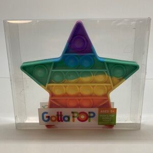 Star-Shaped Rainbow Fidget Toy